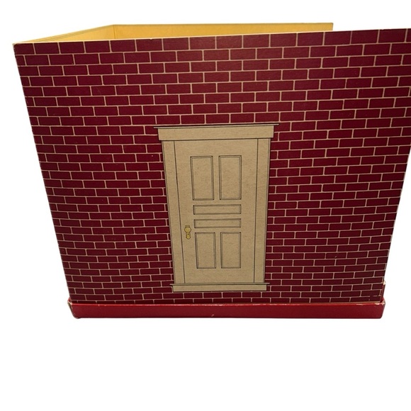 Vintage Toys That Teach Dining Room Set w/ Box The Embossing Co Dollhouse 1930s - Picture 8 of 16